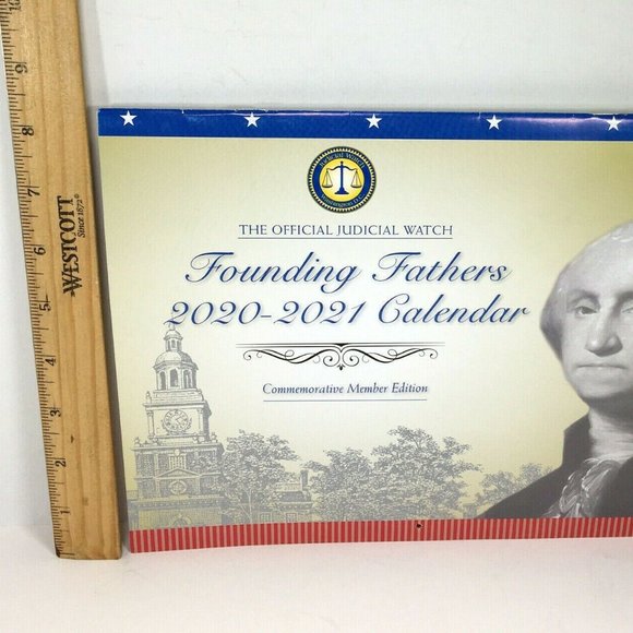 Founding Fathers 2020–2021 Calendar- Commemorative - Picture 4 of 12
